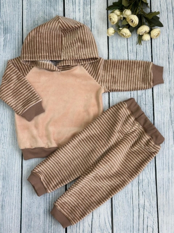 Купить оптом 117. Костюм ясельный, 80% хлопок, 20% ПЭ 80-86-92 в Бердске